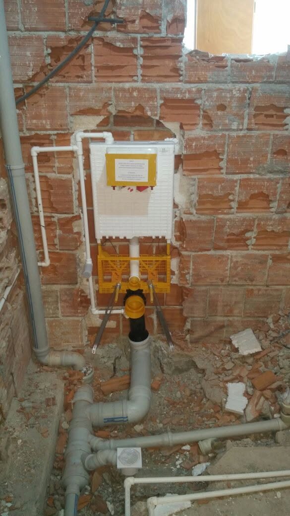 Menemen Lavabo WC Açma yerinde uygulama