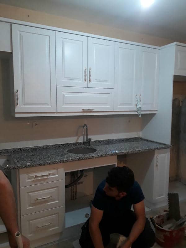 Lavabo Tıkanıklığı Açma çalışma aşaması 1